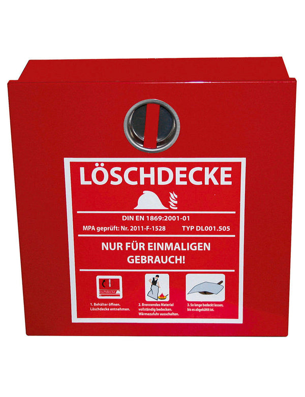 Löschdeckenbehälter DENIOS Iz Pocinkovanog Čeličnog Lima Crveni 315 x 125 x 305 mm