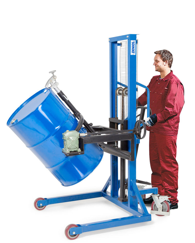 Denios Servo Fassheber 350 Kg 1305 Mm