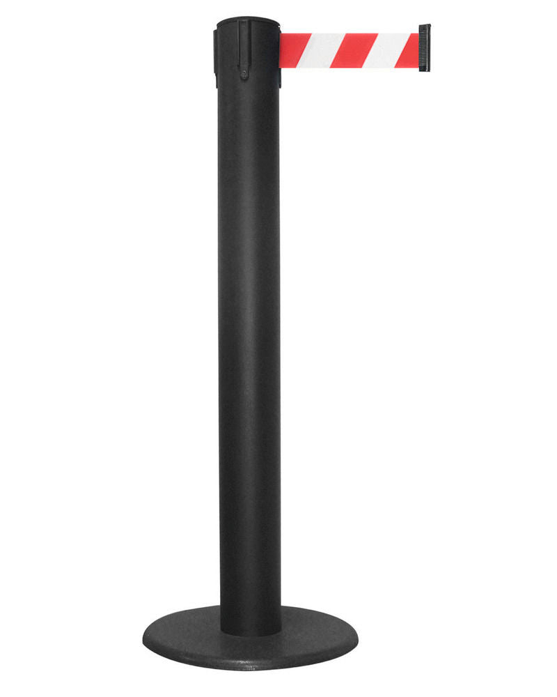 Personenleitsystem Traffico Tip 8.5 Gurt Rot/Beli Visina 1000 mm Izvlačenje 10 m Scholz 241382W