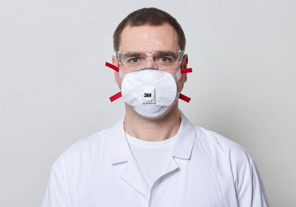 Atemschutzmaske 3M Premium 8835+ FFP3 R D sa Ventilom 5 Komada
