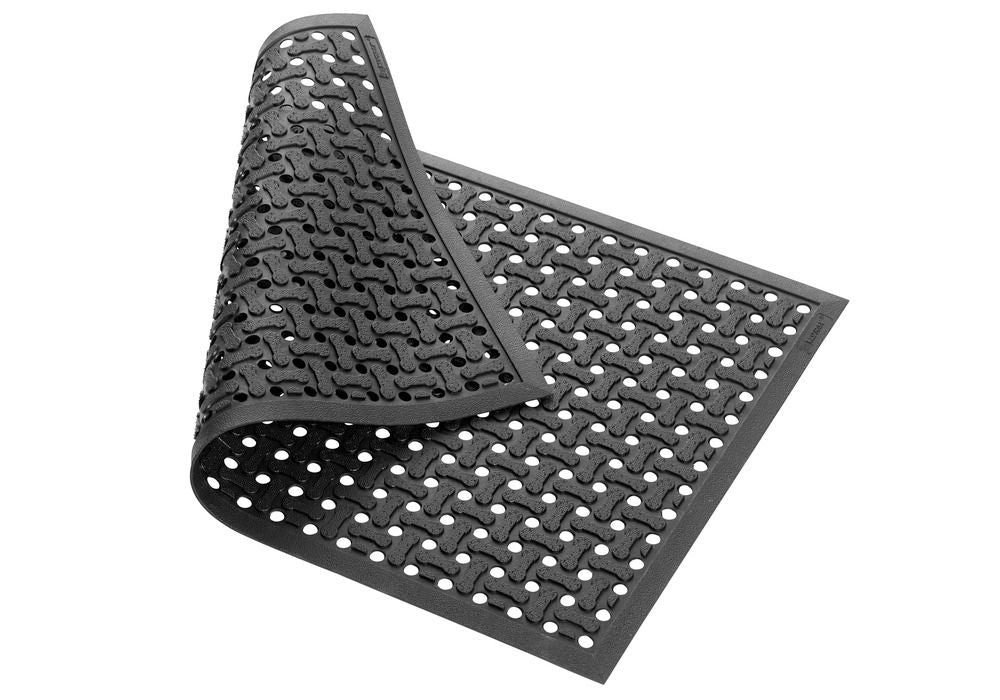 Anti-zamorna prostirka SF 6.9 DENIOS 247725W 60 x 90 cm Crna