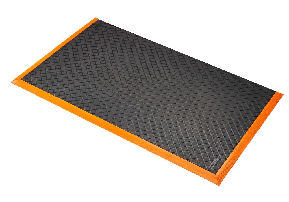 Anti-fatigue mat SO 9.15 DENIOS 91 x 152 cm Black