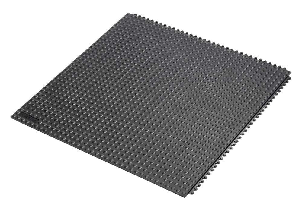 Anti-Ermüdungsmatte SH 9.9 DENIOS 91 x 91 cm Crna