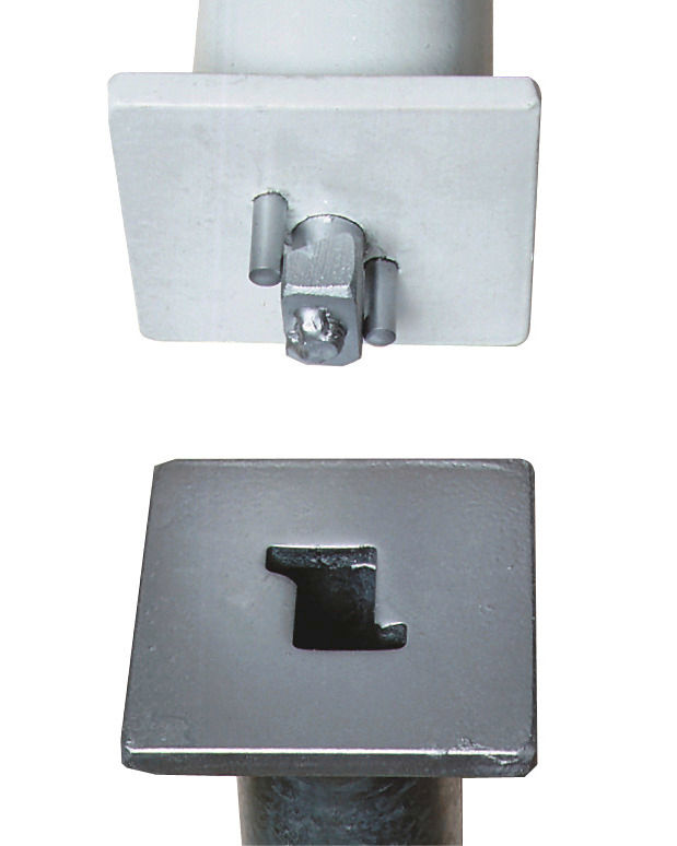 Zaštitni Stub Moravia Čelični Crveno-Beli 1330 mm 248387W