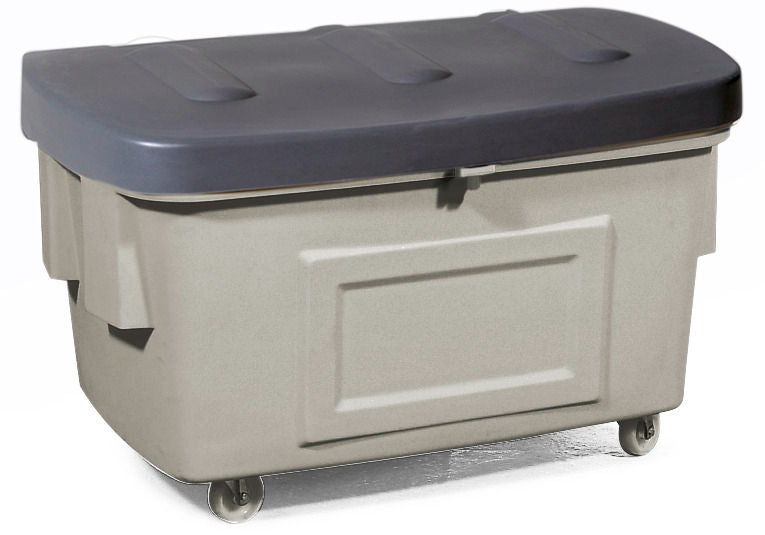 Višenamenski Kontejner od Plastike (PE) sa Poklopcem 400 l DENIOS 248499W 1210 x 785 x 780 mm Sivi