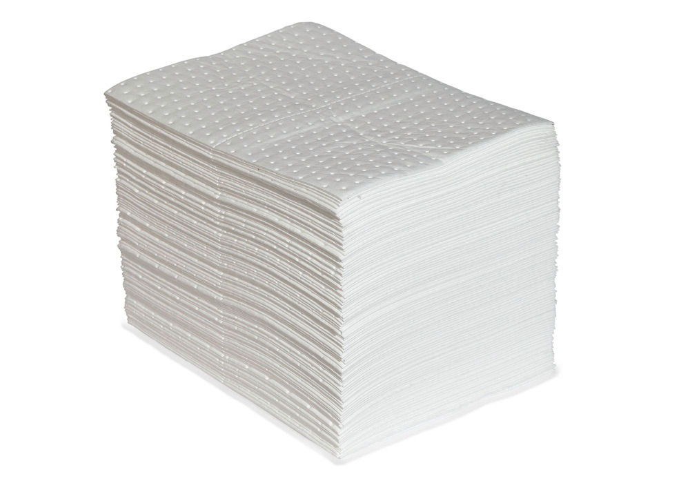 Denios DENSORB® Upijajuće Vlaknaste Prostirke Za Ulje Economy Single Heavy 40x50cm 100 Kom