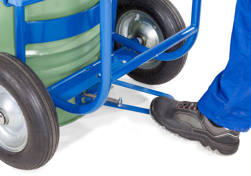 Denios Fasskarre FKZ Čelik Plava 300 Kg 60-200 L