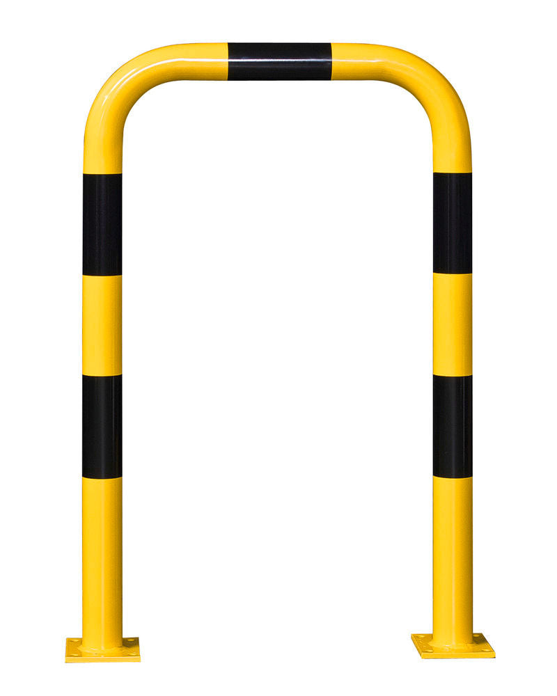 Moravia Rammschutzbügel R 12.7 Za Unutrašnju Montažu Plastificiran Žuto-Crni 1200 mm 145174W